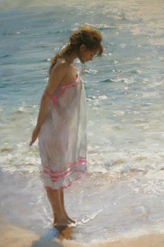 BY THE EDGE OF THE SEA...Vincente Romero Redondo , contemporary Spanish artist.
