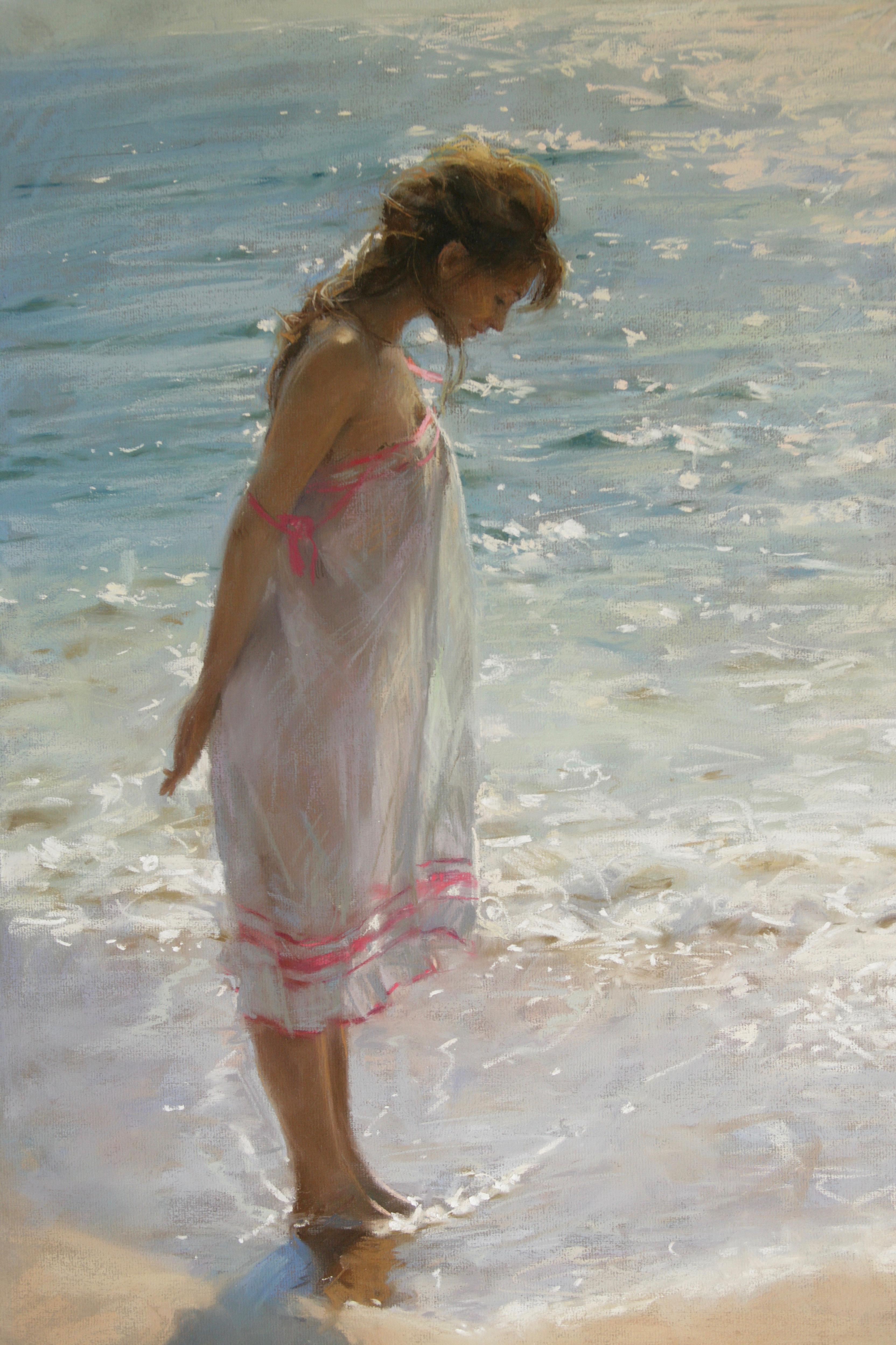 BY THE EDGE OF THE SEA...Vincente Romero Redondo , contemporary Spanish artist. 4