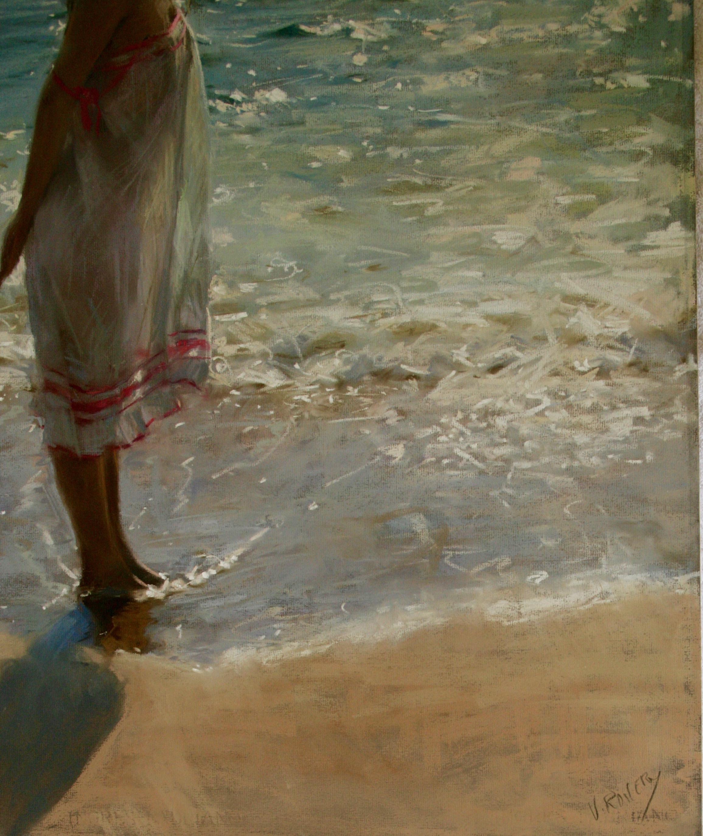 BY THE EDGE OF THE SEA...Vincente Romero Redondo , contemporary Spanish artist. 9