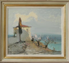 LA BELLE MAISONETTE AU COTE DE LA MER.Igor Shipilin zeitgenössischer russischer Künstler