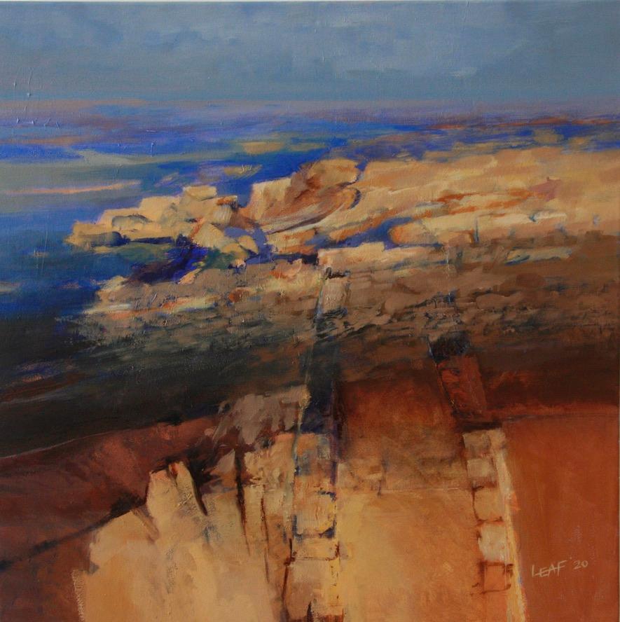 MENORCA JOHN LEAF British contemporary artist For Sale 5