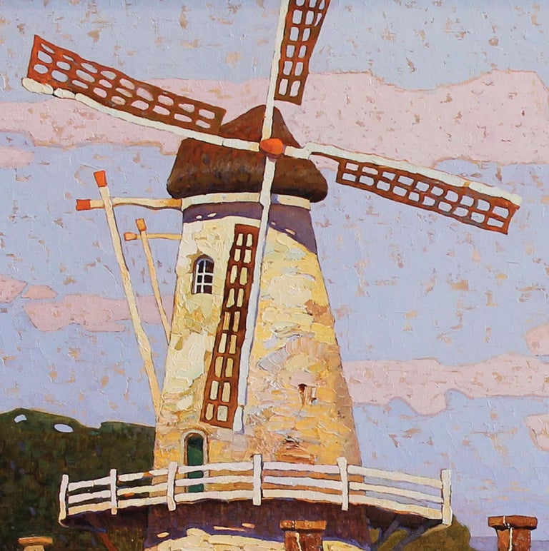 Dutch Farm - Painting by Artem Tolstukhin