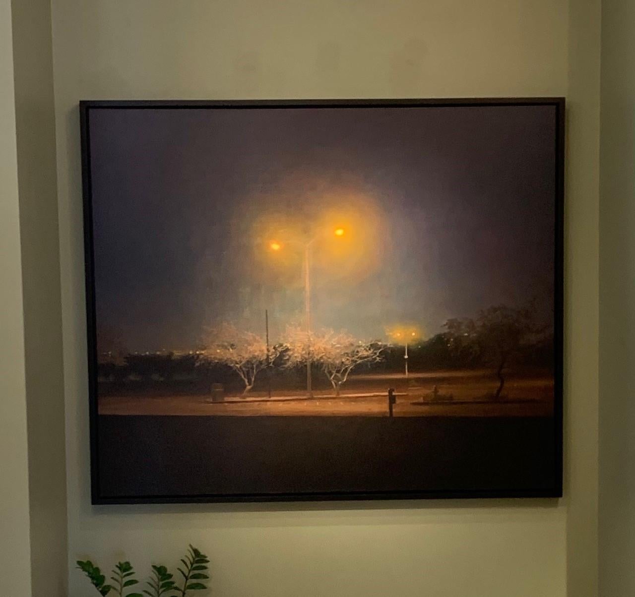 Dancers in the Night - Painting by Martin Dimitrov