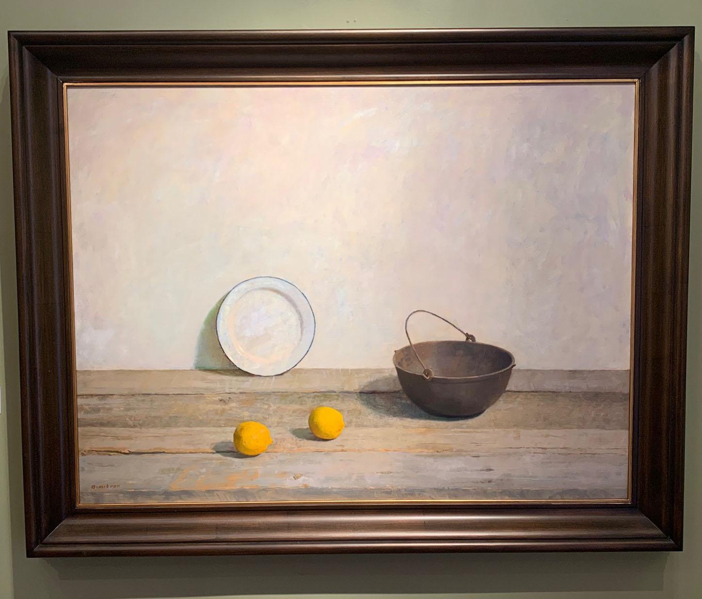 Lemons - Painting by Martin Dimitrov