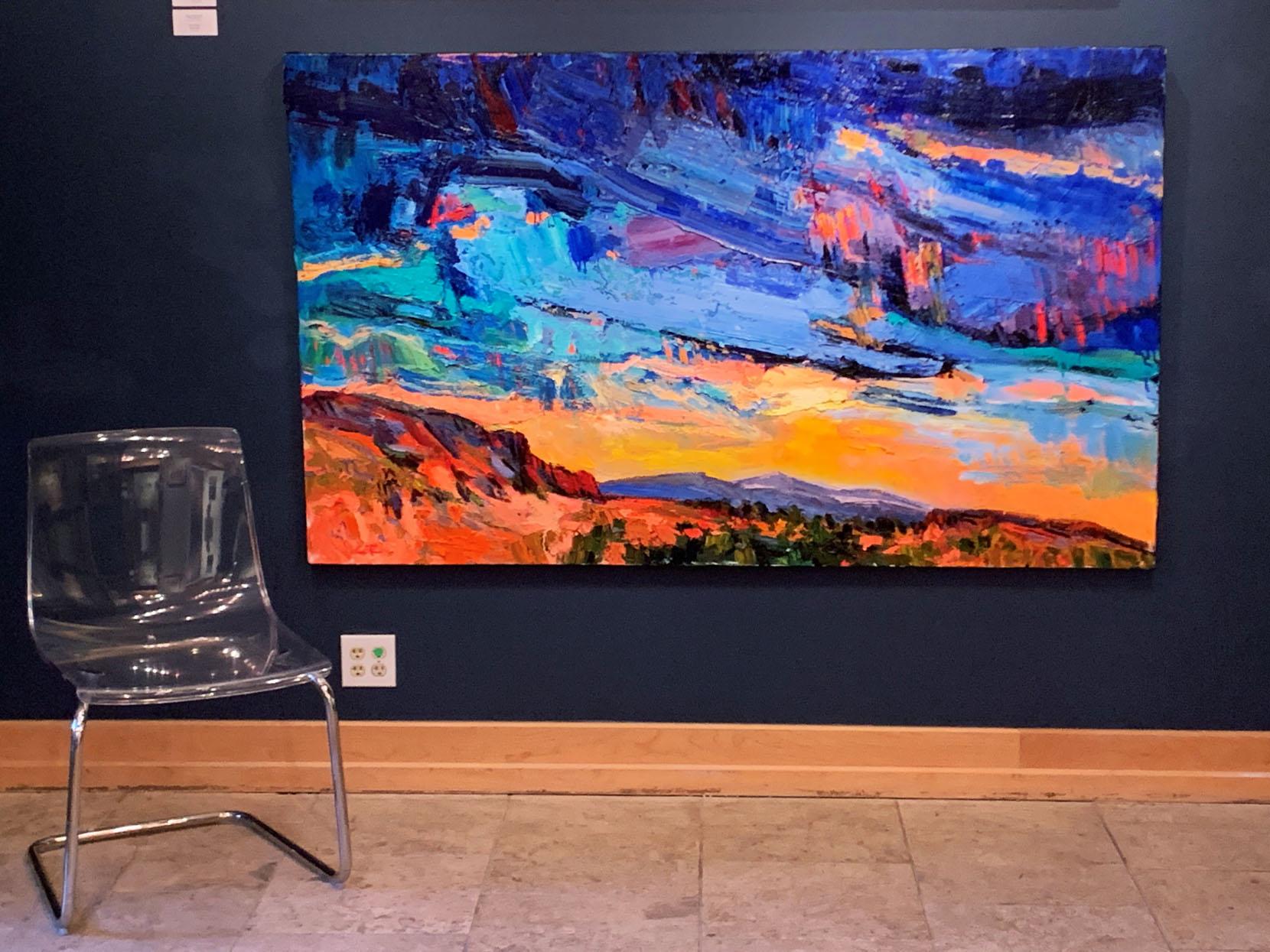One of the emerging talents of abstract impressionism in the Southwest.  