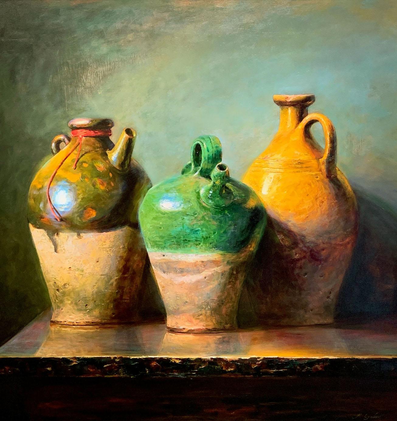 Still-Life Painting Regina Lyubovnaya - Grands pots et pots