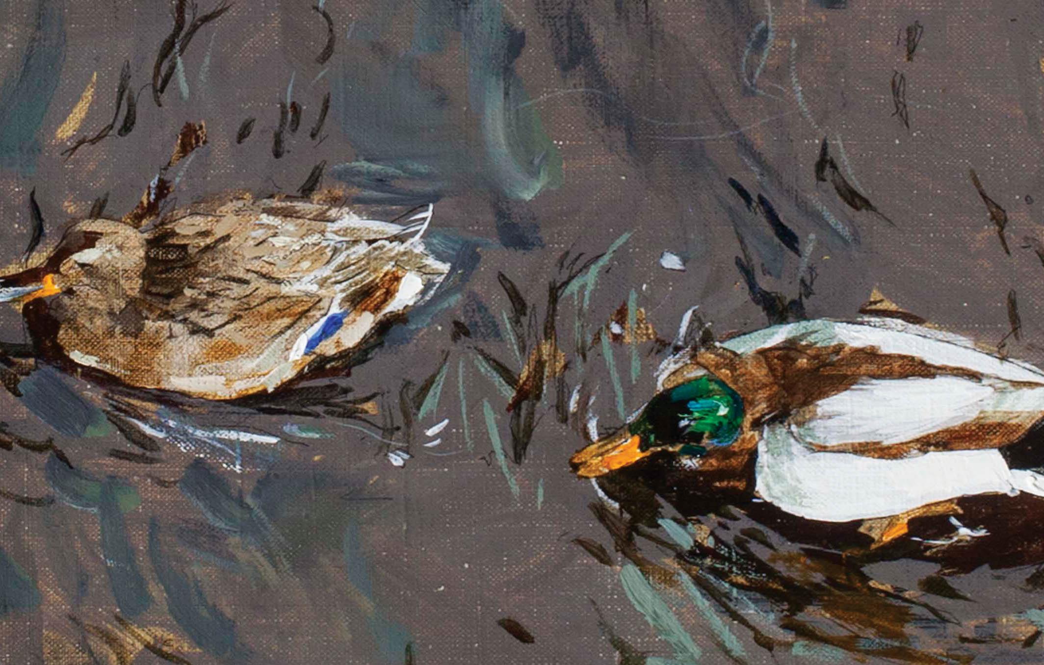 Against the Current - Painting by Vladimir Kovalov