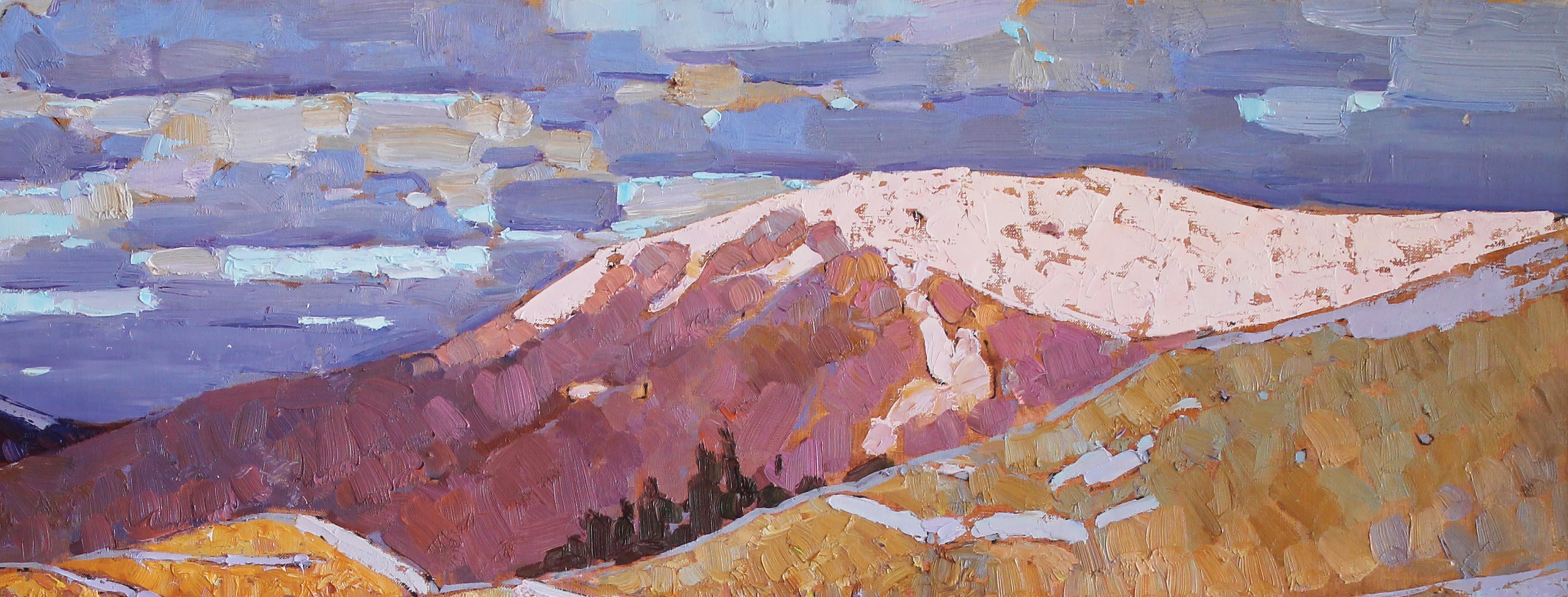 Breathe Slowly – Painting von Alexander Britsev