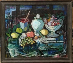 Vintage Still Life Lemons