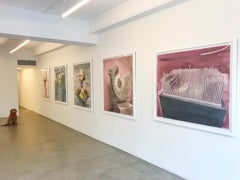 Abstract vs. Figurative Watercolor of by Cuban Artist Alain Pino