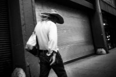 'Untitled' Cowboy Studies - Noir Black & White Photography