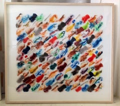 Dawn Chorus - Feathers, Collage, Oil Based Ink, Etching Press, Modern, Archival