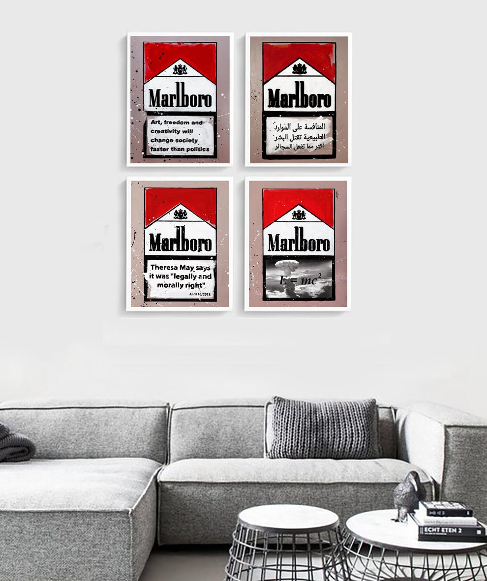 LEGALLY AND MORALLY RIGHT - POP ART, ACRYLIC, CONTEMPORARY, CANVAS - Contemporary Mixed Media Art by Violeta Sofia