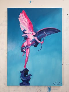 Eros - Acrylic, Modern Art, Contemporary Art, London, Piccadilly, Landmark