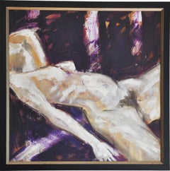 "Sleep II" by Marcel Lupse, original oil on canvas