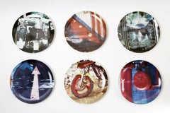 Robert Rauschenberg, Guggenheim Retrospective Limited Edition Suite of 6 Plates