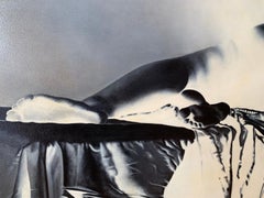 Andrew Langoussis "Positively Negative", oil on board