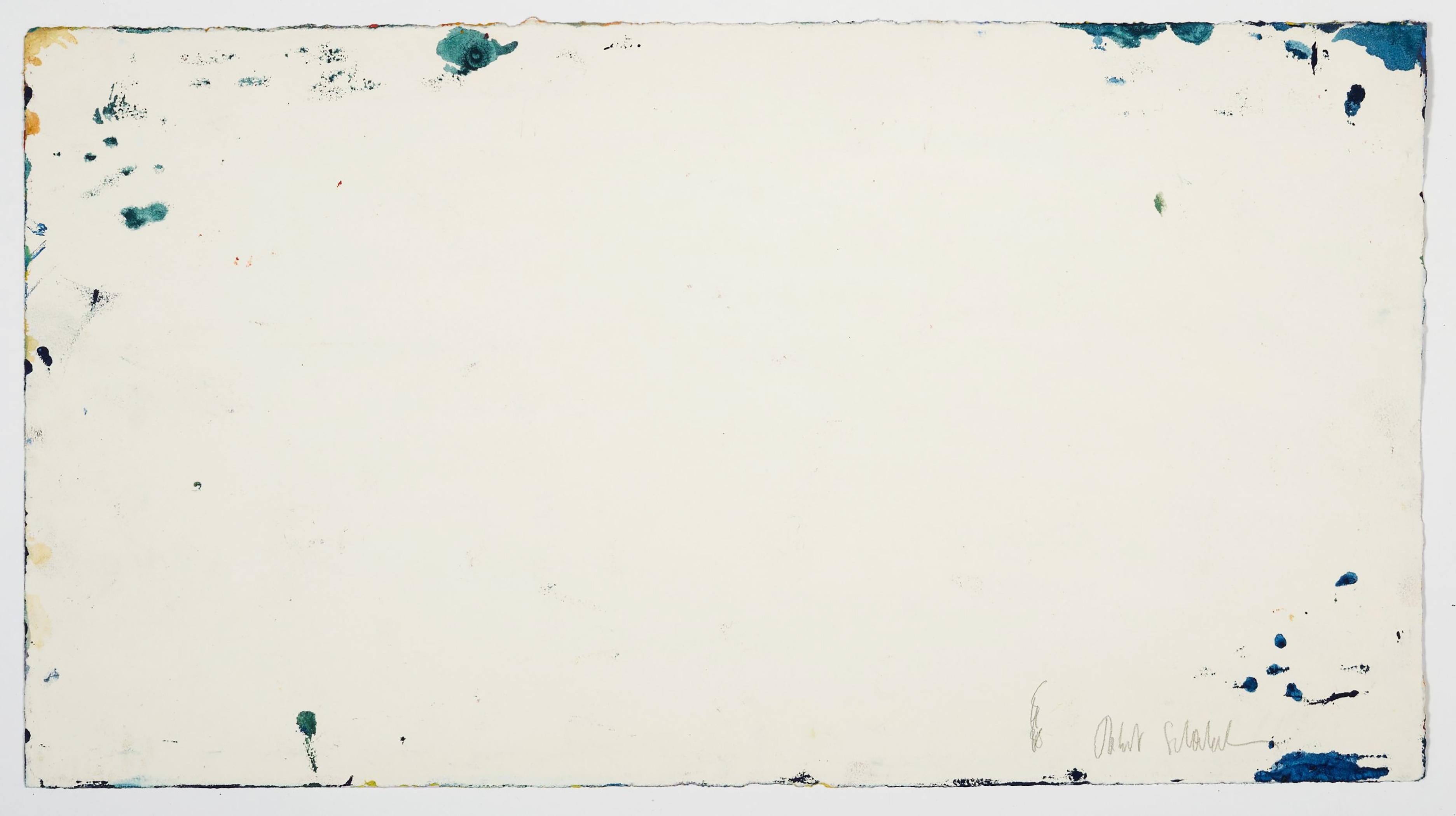 Robert Schaberl „Landscape“ (1988), Original Acryl auf Papier  im Angebot 2