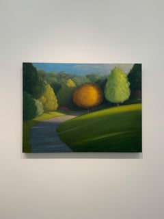 Golden Gate, Contemporary, Traditional, Suburban Landscape, Painting