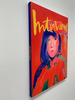Cover Girl- Interview Magazine, Contemporary, Figurative, Oil Painting