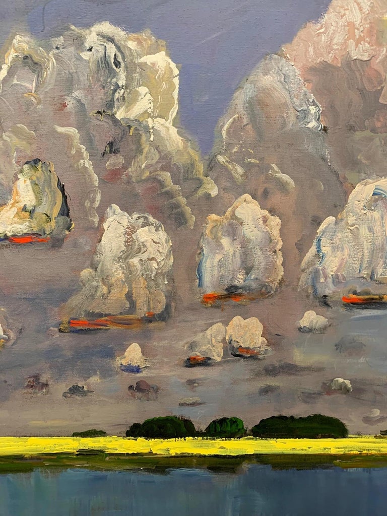 Greg Hardy In Between Water and Sky, Contemporary, Abstract, Prairie