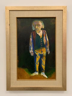 "The Candyman, " Contemporary, Figurative, Fauvist, Portrait, Painting