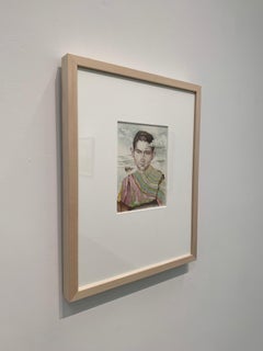 "Kafkaesque Volcanology" Contemporary, Illustration, Watercolour, Figurative