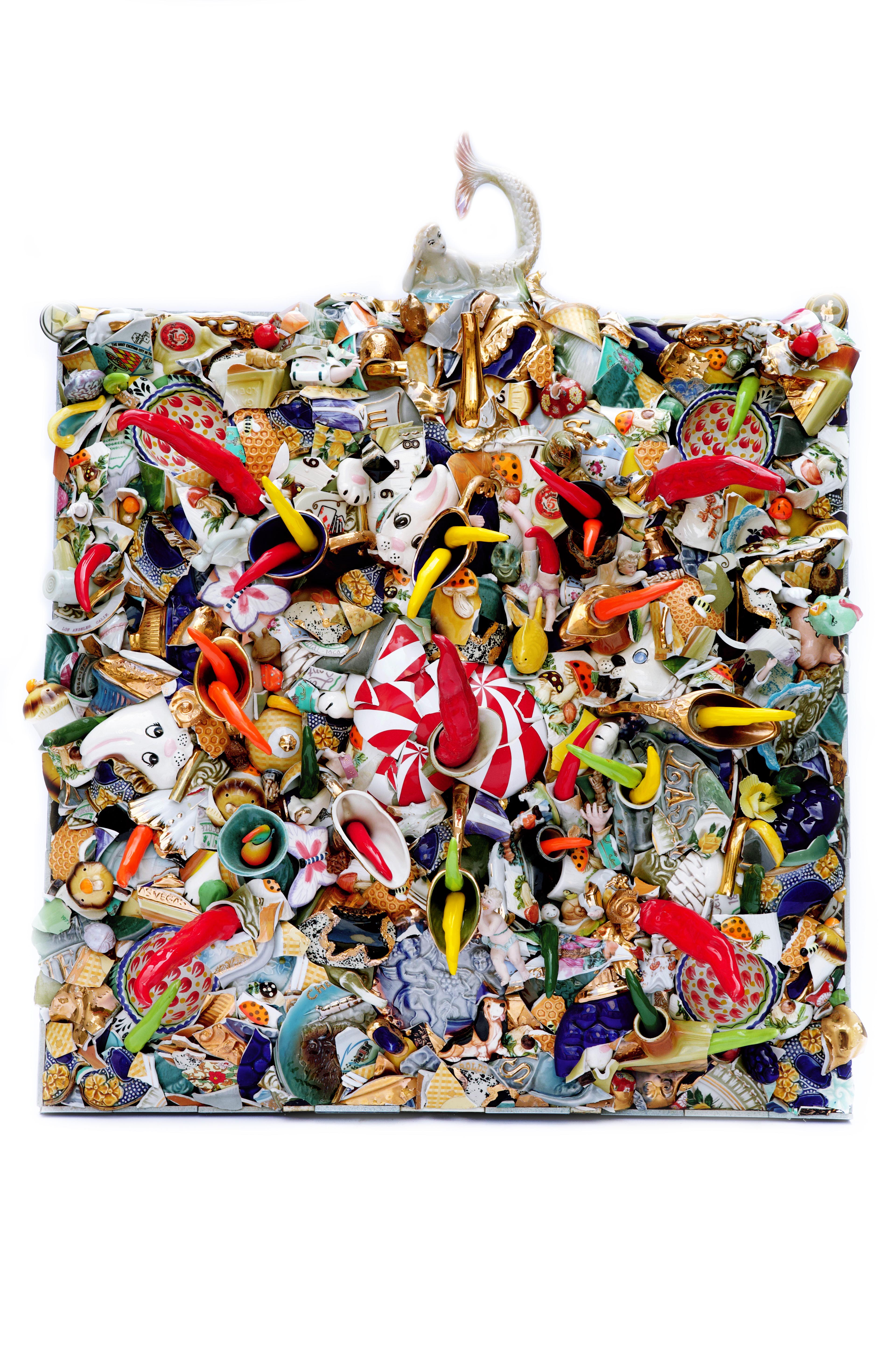 "Altered States of Being" Ceramic Sculpture - Art by Chris Fraticelli