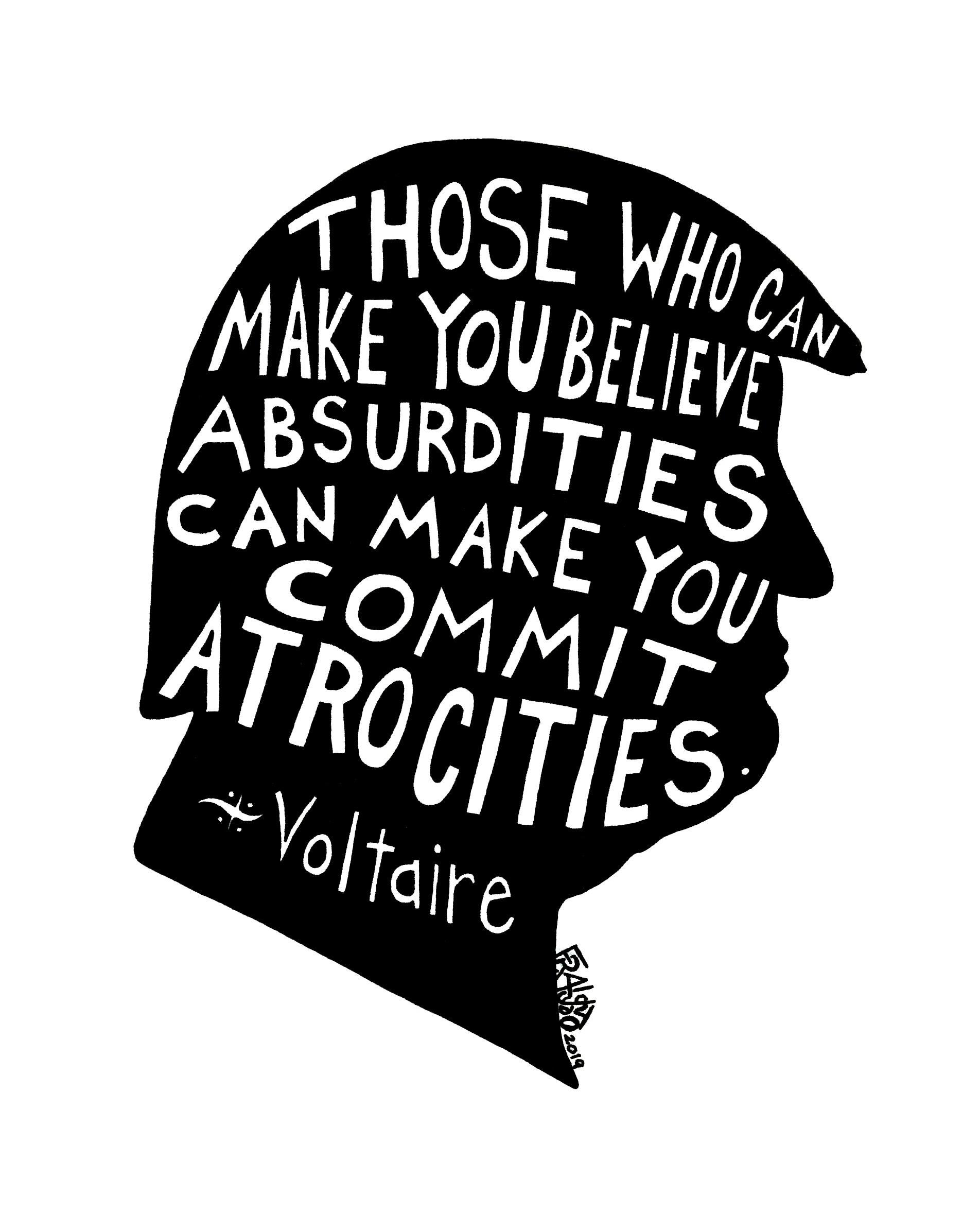 Rick Frausto Print - Don the Con