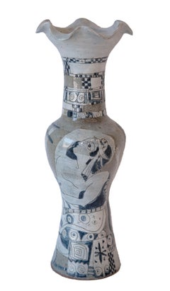 Soothsayer, contemporary, sculpture, ceramic, stoneware, vase