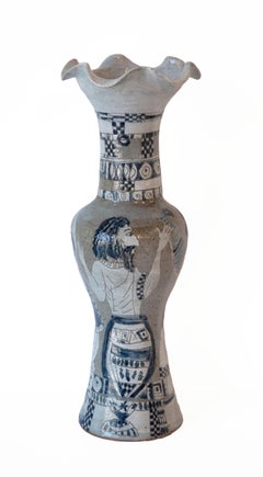 Soothsayer, contemporary, sculpture, ceramic, stoneware, vase