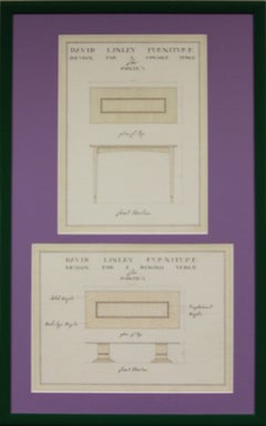 Design For A Console & Dining Table For Monte Carlo