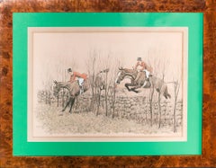 Getting Along 1929 Conte Crayon & Charcoal Drawing by Paul Brown