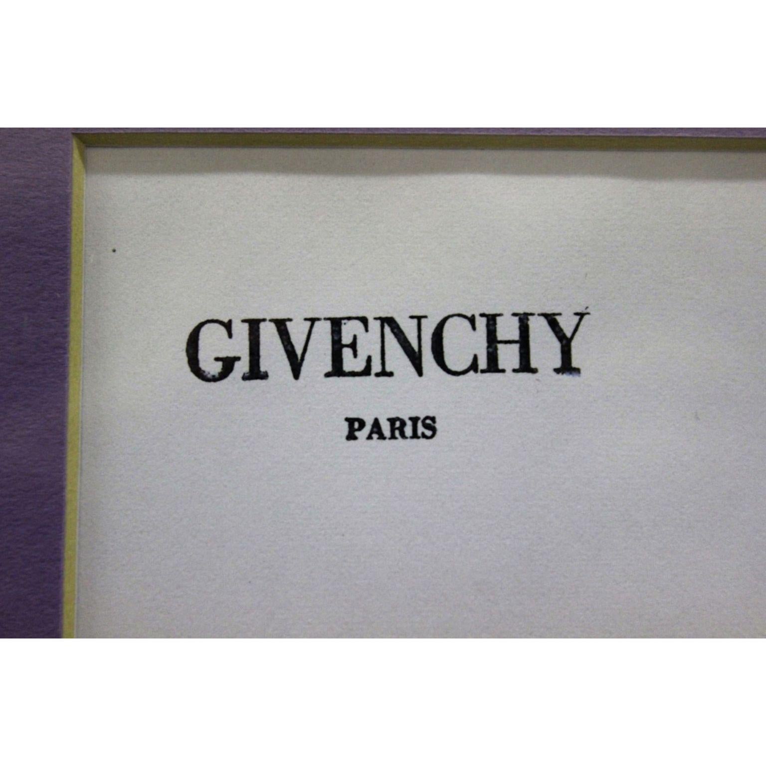 Givenchy Paris No.52 - Art by Unknown