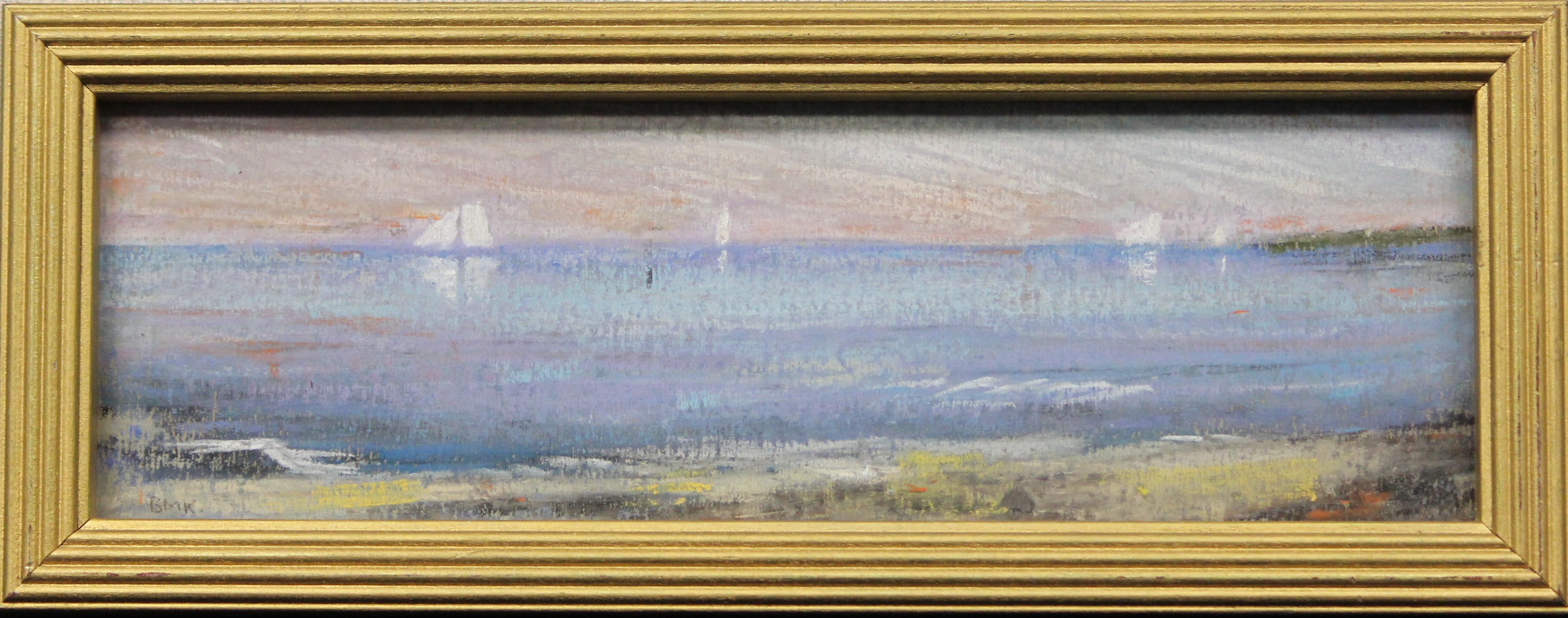 B. M. Kremitske Landscape Painting - Crane Neck Point, Dusk