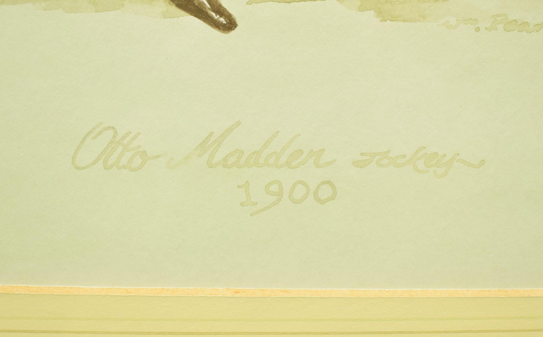 Otto Madden Jockey – Art von Wm. Pearce