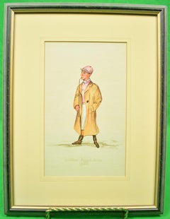 William Higgs, Jockey 1906 Watercolour by Wm. Pearce 08