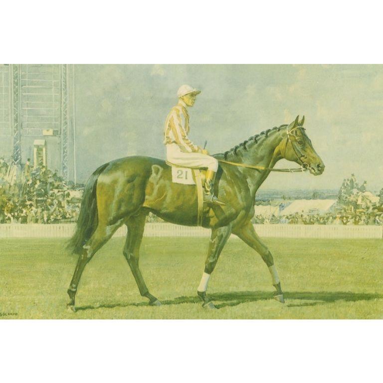 Alfred Munnings Equestrian Lithograph 