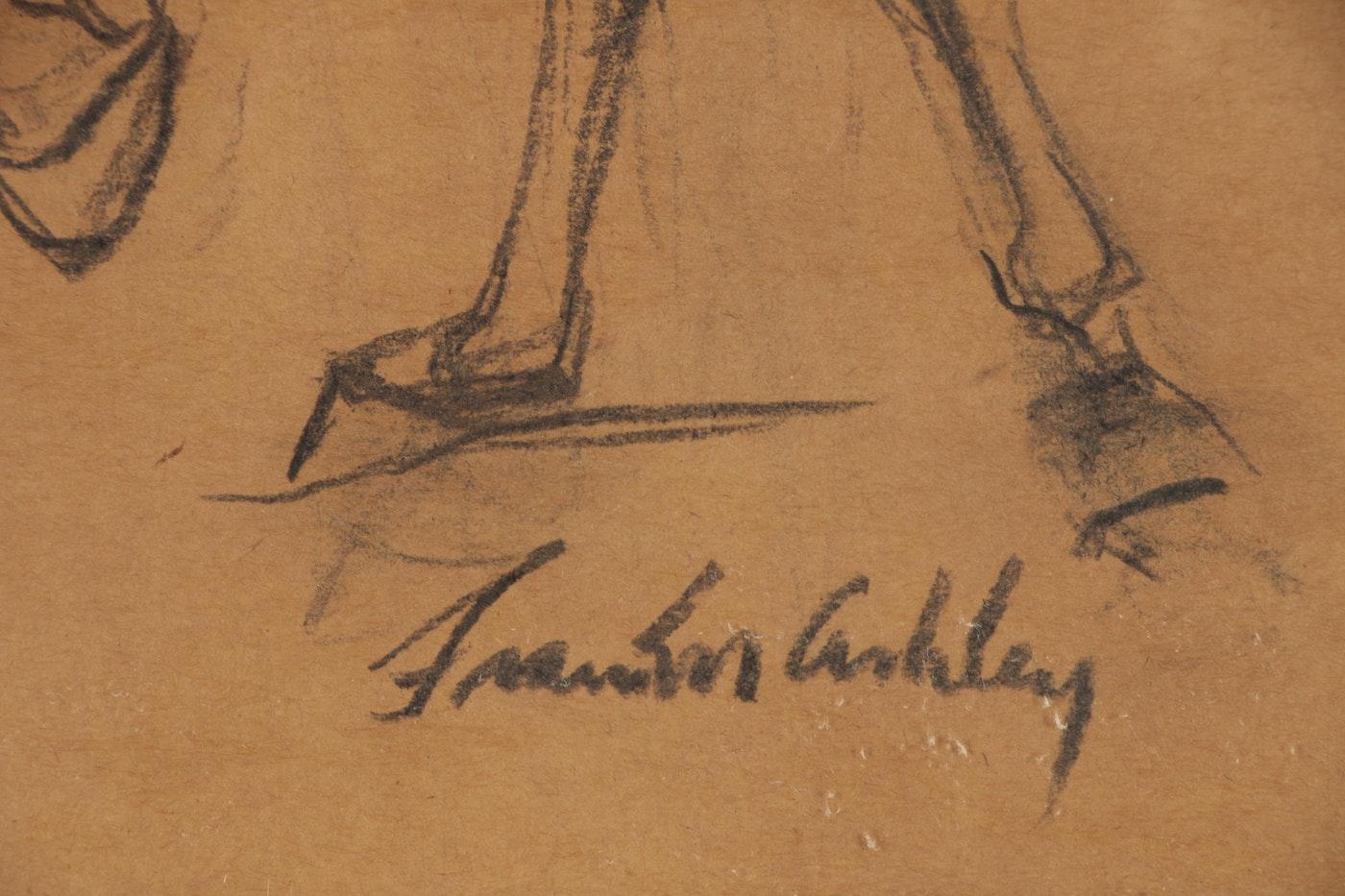Frank Nelson Ashley (1920-2007)

Signed Lower Right

Art: 23.75