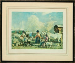 Antique "Gypsy Caravan" 1927 F&R by Sir Alfred Munnings