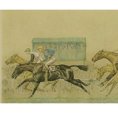 Valentine's Brook, Grand National At Aintree, 1932 by Paul Desmond Brown for Pol