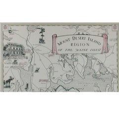 Mount Desert Island Region of The Maine Coast 1941