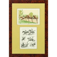 Millbrook Steeplechase 1930 por Paul Brown para The Derrydale Press
