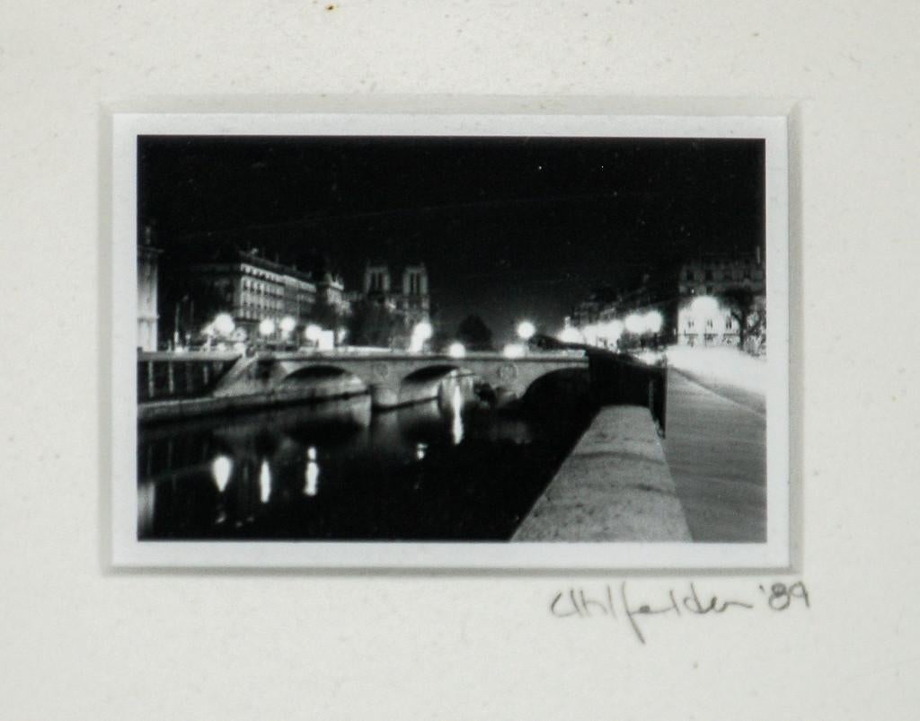 Eric Uhlfelder  Black and White Photograph - Ponte Vecchio B&W 1989 Photo by Eric Uhlfelder