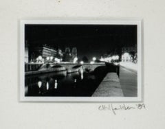 Vintage Ponte Vecchio B&W 1989 Photo by Eric Uhlfelder