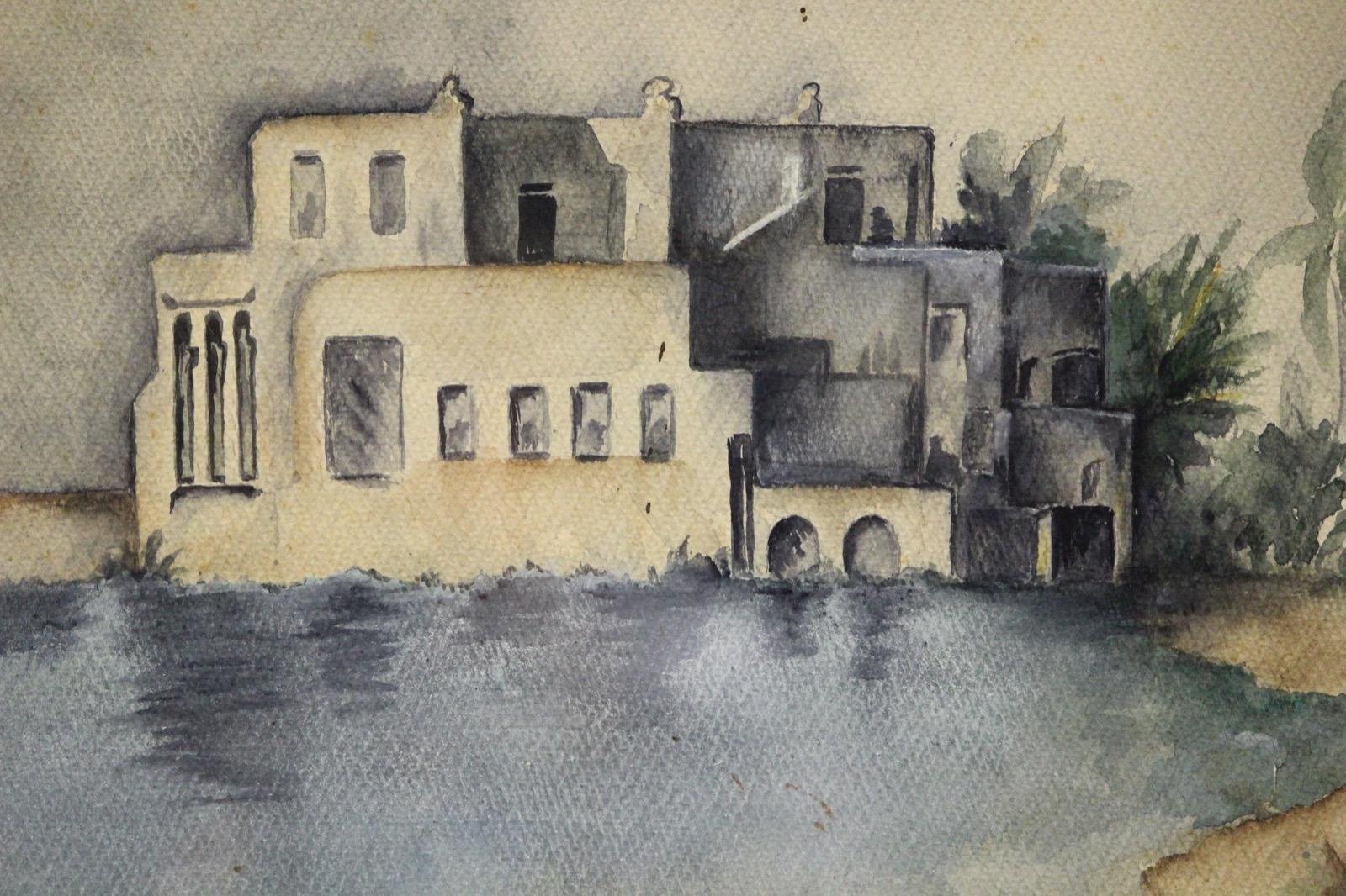 La tenuta di Al Capone a Star Island - Art di Unknown