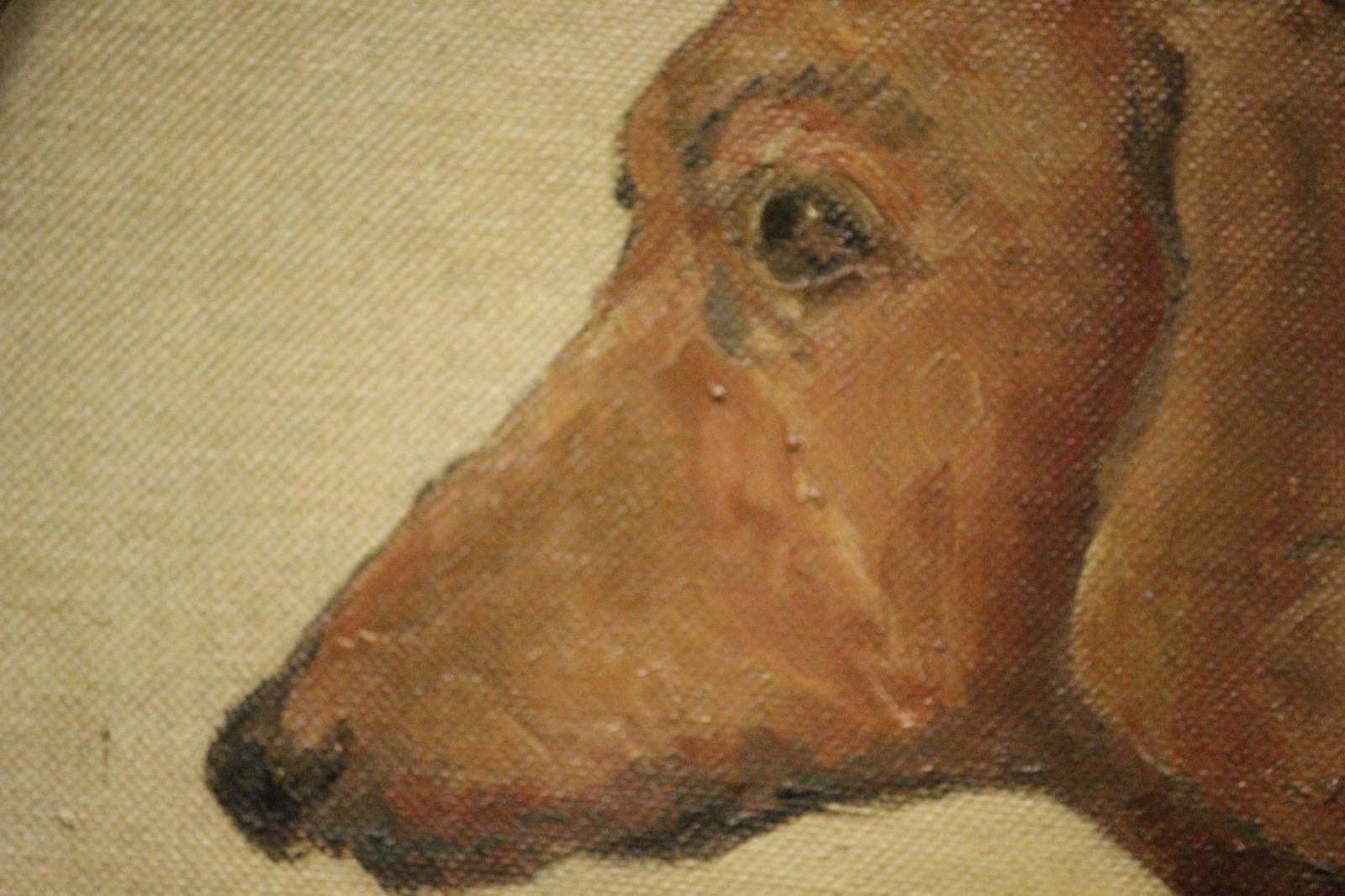 Pair of Dachshunds - Art by Unknown