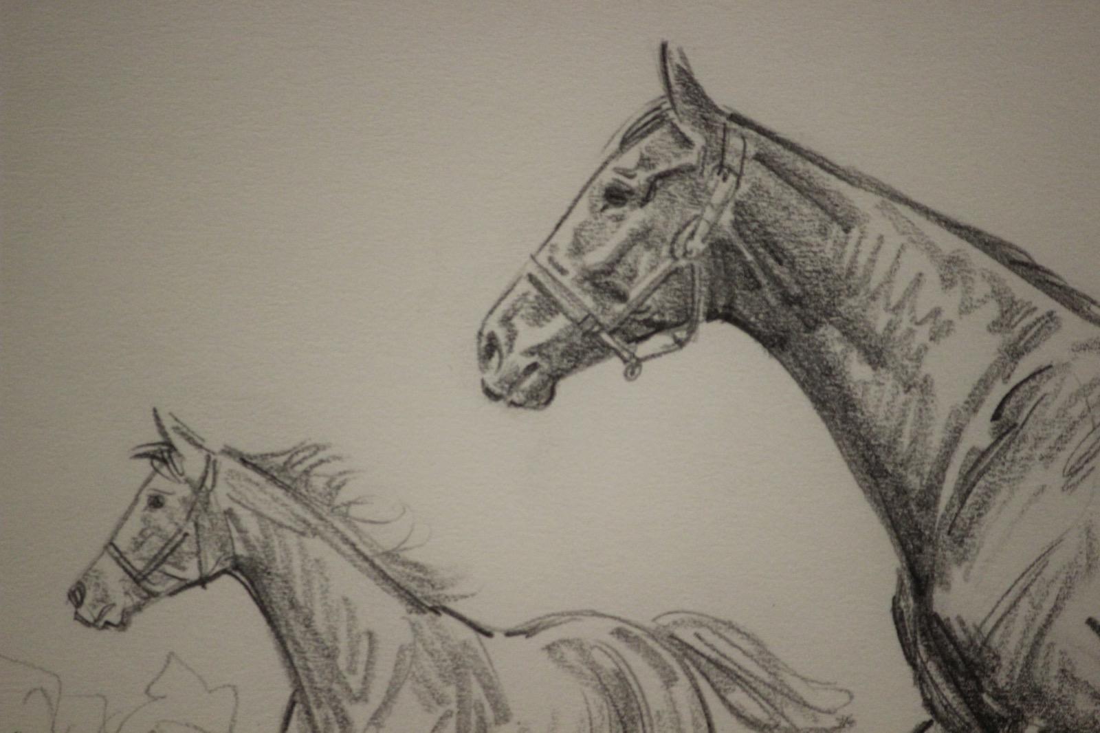 Chieftan-Colt Disegno a matita di Sam Savitt (1917-2000) 1