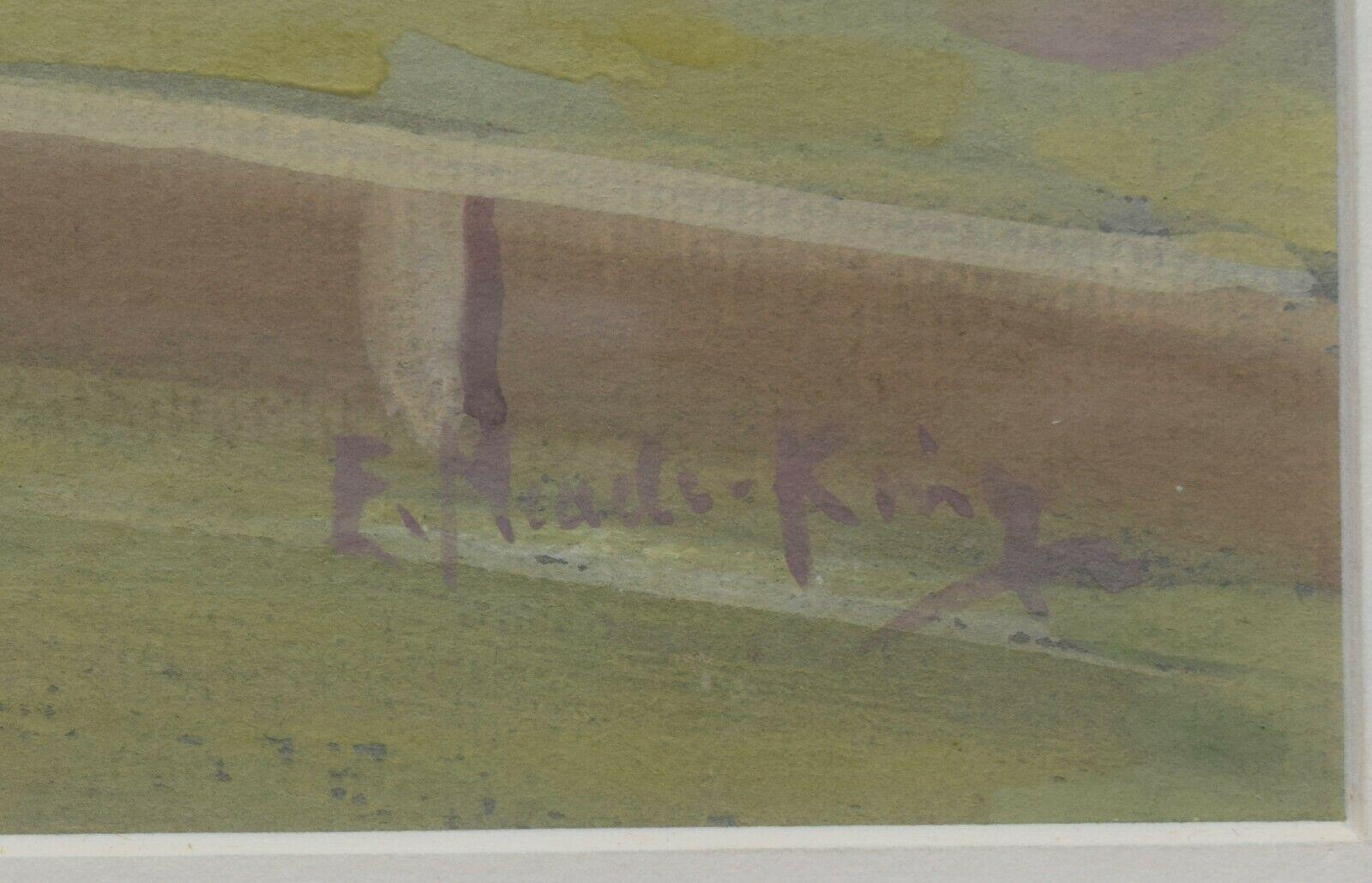 „Against The Boards“ Original Polo-Pastell Gouache von Eric Meade-King, um 1975 im Angebot 6