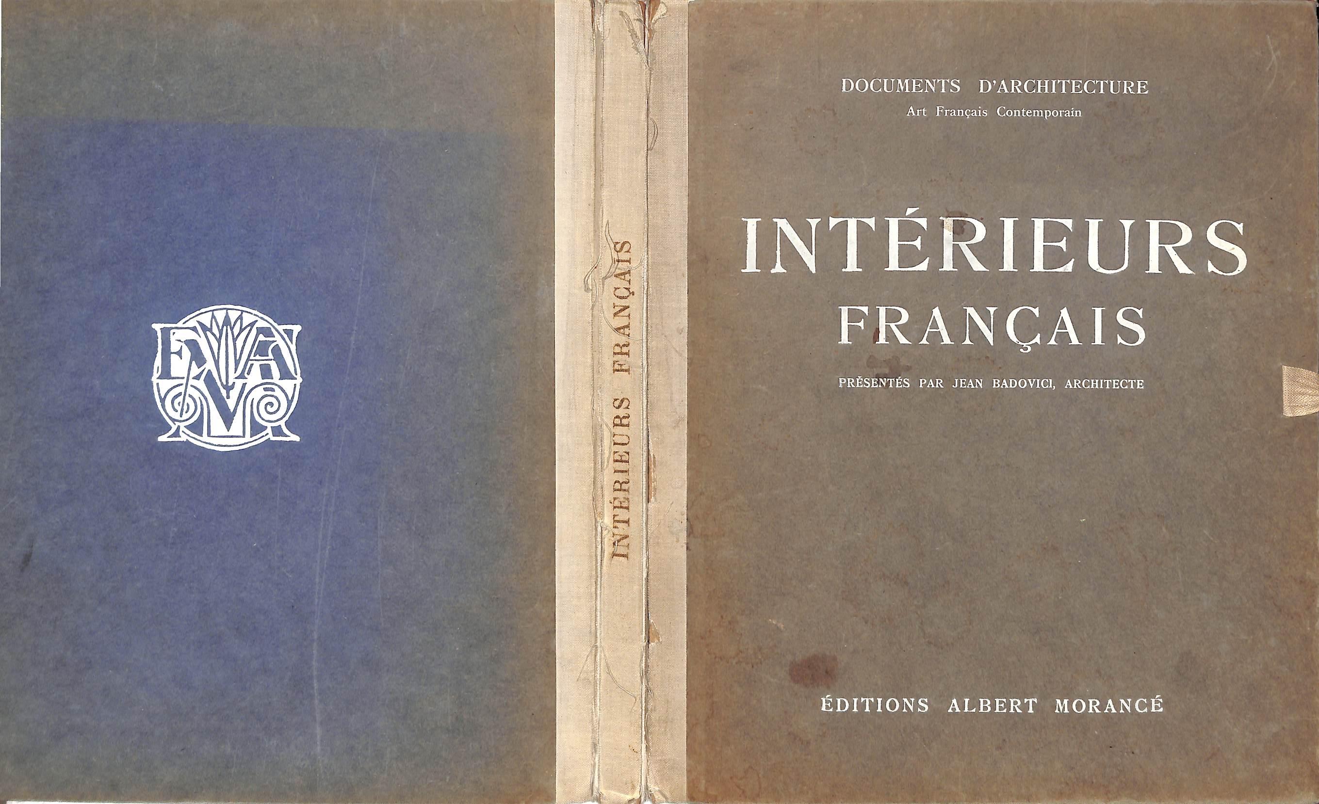 Interiers Francais Presentes Par Jean Badovici, Architecte